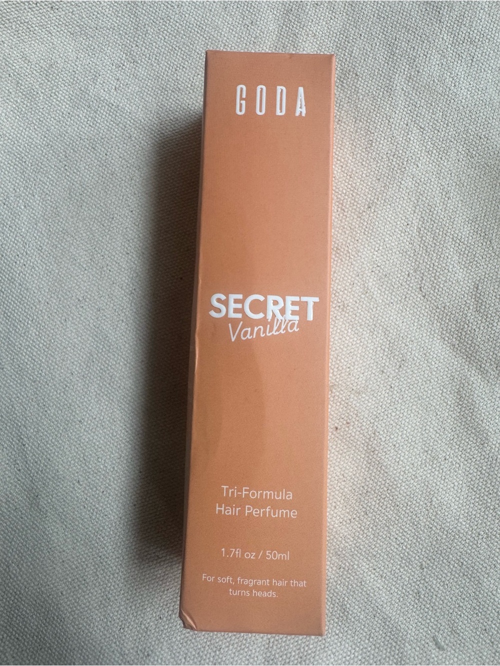 GODA Secret Vanilla Hair Scented Mist citrus warm fresh full size